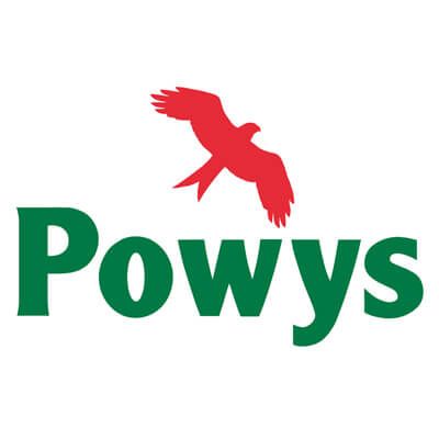 JEC client Powys logo