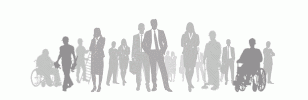 Illustration of business people